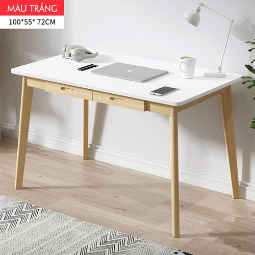 [ShofJg12] Giá bán bàn Làm Việc bằng gỗ thiết kế thông minh, tối giản, thanh lịch