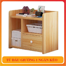 [ShoFEcb3r9] Giá bán Tủ Để Đầu Giường ( tab 3 ngăn ) Phòng Ngủ, Màu gỗ tự nhiên,  kiểu dáng tinh tế, trang nhã.